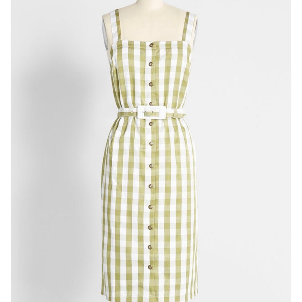 Past But Most Least Belted Dress - Medium